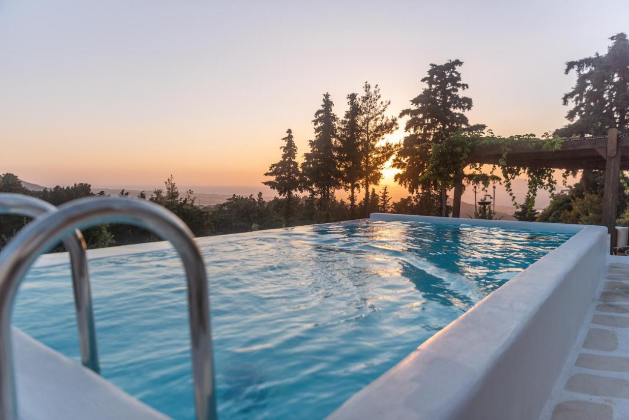 Tramonto Villa Lagoudi Zia エクステリア 写真