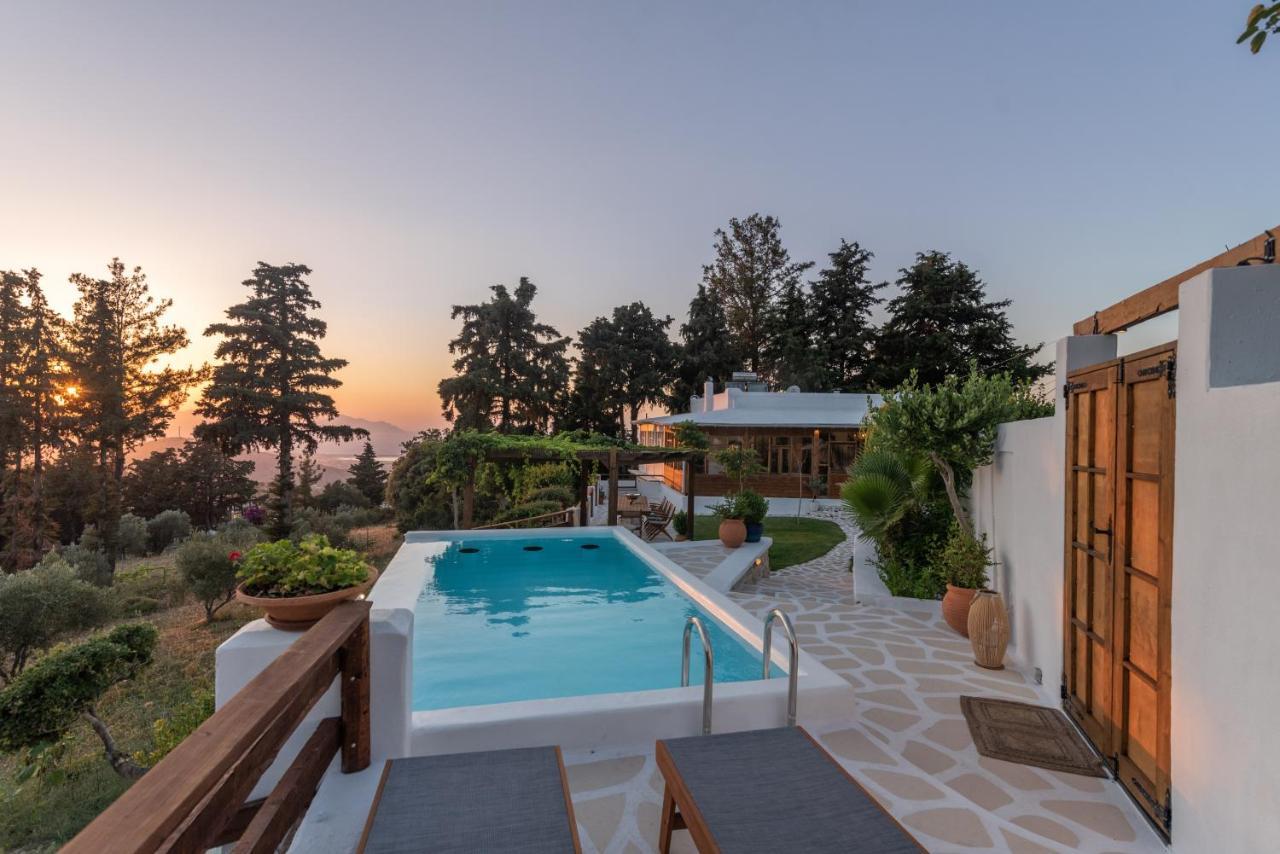 Tramonto Villa Lagoudi Zia エクステリア 写真