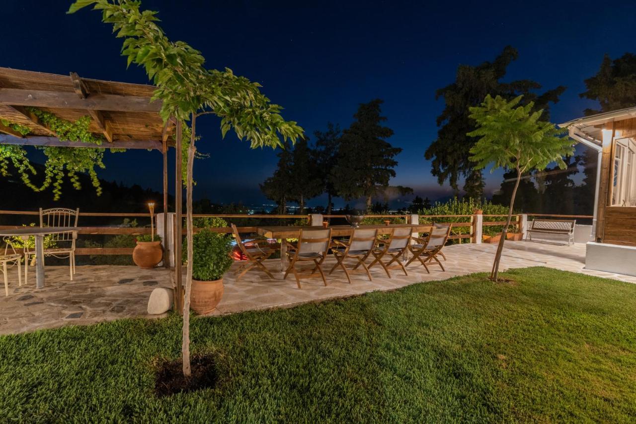 Tramonto Villa Lagoudi Zia エクステリア 写真